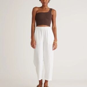 Quince White Women's Joggers